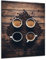 Munera Design - Bild 30x40-4 Tassen Kaffee - Wand-Bilder Küche Ess-Zimmer