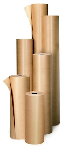 Générique ROULEAU DE PAPIER KRAFT D'EMBALLAGE ET OU DE CALAGE ECONOMIQUE 90 G 160 CM X 300 M Ø 218 MM