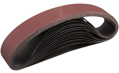 STEBRUAM Sanding Belt 50 x 686 mm,12PCS 150 Grit