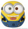 BANDAI, Elektronisches Spielzeug Die Minions, Squeeze! Minion Bob, 91195, Entdecken Sie die lustigen Geräusche beim Drücken, inklusive 4 Modi Schrei, Doremi, Melodie und Spiel