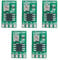 Janasiba 5Stck 30-1500MA Einstellbarer Konstantstrom-LED-Treiber DC 3,3V 3,7V 4,2V 5V PWM-Steuerplatine Buck-Leistungsmodul