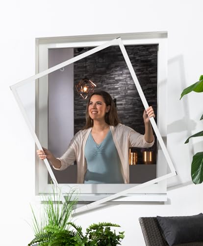 Finestra zanzariera Master Slim 3.0 su misura, colore: Bianco