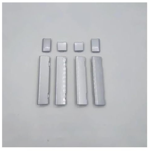 DZSYINGLONGSM Dachgepäckträger & -Boxen Für CR-V 2012 2013 2014 2015 2016 Autodachträger Ersatzteile Obere Trägerverkleidung 8-TLG Silber Auto Dachträger