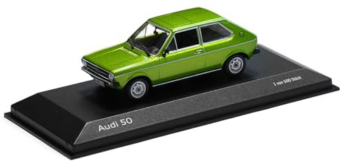 Audi A5-5789 Modellauto 50 Miniatur Modell, Maßstab 1:43, grün