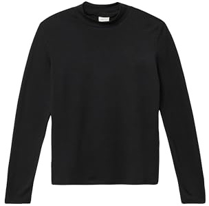 s.Oliver Longsleeve im Slim Fit mit Stehkragen