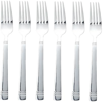 Stanley Rogers Gabel Victoria– Hochwertiger Edelstahl, 6er Set, Spülmaschinengeeignet