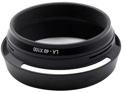Hollow Out Photography Lens Hoods 49mm Adapter Rings For Series Like X100V X100F X100S X100T X70