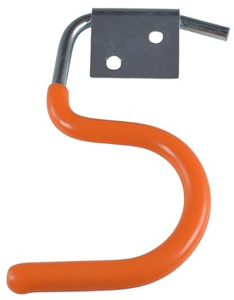 Bradas (Pack of 5) Garden Shed/Garage Wall Hanging Tool Tidy Hangers,Holds Up to 2.5kg,Non Slip for Extra Grip