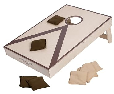 Engelhart Cornhole Einzelspiel 90 × 60 cm Kiefer-/Birkenholz inkl. 2 × 4 Wurfsäckchen