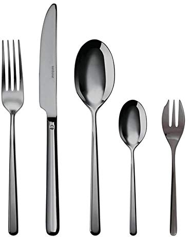 Sambonet Servizio 30 Pz Monoblocco Linear Pvd Black