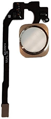 Smartex| Home Button Flexkable kompatibel mit iPhone 5S – Weiß Homebutton Schalter Ersatzteil