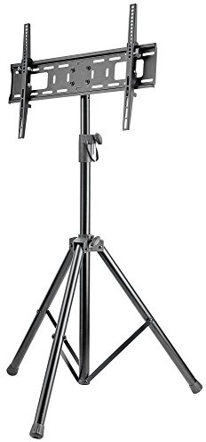 Manhattan 461412 supporto universale per TV con gambe treppiede, nero