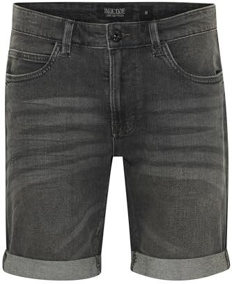Indicode IDQuentin Herren Jeans Shorts Kurze Denim Hose