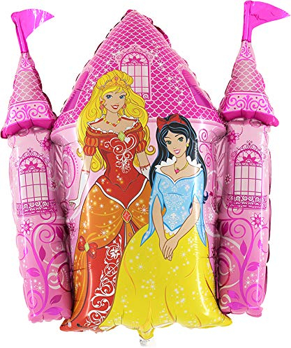 Ballonim® Schloss/Burg Folienballon ca. 85 cm Luftballons Folienballon Party Dekoration Geburtstag