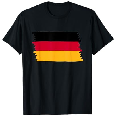 Deutschland Flagge T-Shirt