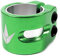 Blunt Stunt-Scooter Cut Out Double Clamp 31,9/34,9 Park Trick Tret Roller Ersatz Lenker Klemme + Fantic26 Sticker (Green - eloxiert Grün)