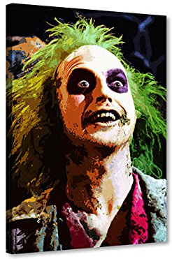 ZHONGYUTONGHorror Film Poster Horror Movie Gemälde auf Leinwand mit Rahmen Wand Dekoration Kunstdrucke (30x45cm)