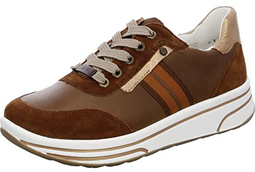 ARA Damen Sapporo Sneaker, Nuts Whisky, 40 EU Weit