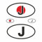 BIKE-label Länderkennzeichen Aufkleber 2D Japan für Auto Motorrad Tür Camper Sticker X400022
