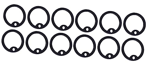 Angoily 24stücke Silikon Hundemarken Schallschutz Ringe Geräuschreduzierende Hundemarken Für Ruhige Robuste Und Langlebige Hundezubehörteile