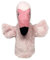 EcoBuddiez Hand Puppet - Flamingo von Deluxebase. Flamingo Plüsch Handpuppen für Kinder. Eco-Friendly Tier Spielzeug Puppe für Pretend Play und Kinder Geschenke.