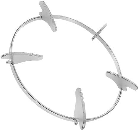 CORHAD 1pièce Support De Cuisinière Fonte Pour Wok Support Antidérapant Aux Températures Pour Cuisinière à Gaz Accessoire De Cuisine Pour Maison Et Restaurant