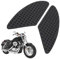 WeddHuis Adesivo Serbatoio Moto in Gomma Antiscivolo, Adesivo di Protezione in Gomma del Serbatoio Della Moto, Universale, antiscivolo, adesivo moto