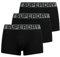 Superdry Herren Boxershorts im Dreierpack Dreifach Schwarz/Grau XL