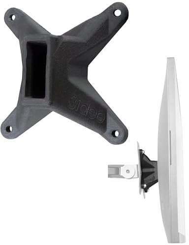 3IDEE VESA Adapter kompatibel mit HP E-Serie G5 Monitor (E27, E27u, E27q, E24q, E24u, E24t, E27k, E32k) - VESA Adapter Monitor 75x75 mm - für Monitore ohne VESA Anschluss