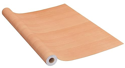 Mokuyary Lámina autoadhesiva para muebles de roble japonés, 500 x 90 cm, PVC, lámina autoadhesiva para muebles de cocina, PVC, duradera, fácil de quitar, resistente al calor, resistente al desgarro