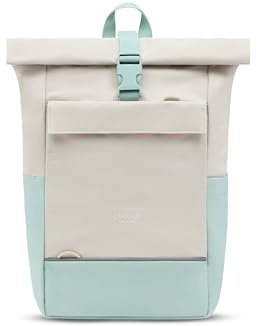 LARKSON Rucksack Kinder für Mädchen & Jungen Mint - Kjell - Rolltop Kinderrucksack mit Brustgurt - Ab 4 Jahre - 8 bis 10L - Wasserabweisend