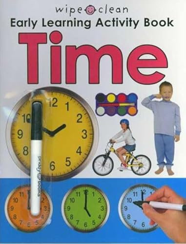 Wipe Clean Early Learning Time (Wipe Clean Early Learning Activity Books)