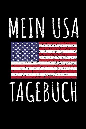 MEIN USA TAGEBUCH: Reisetagebuch Vereinigte Staaten | zum Eintragen der Erlebnisse |120 Seiten, Punkteraster | Geschenkidee für USA Fans | Format 6x9 DIN A5 | Soft cover matt
