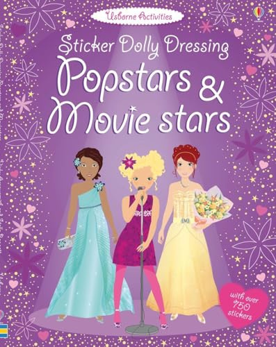 The sticker Dolly Dressing Popstars & Movie Stars [Paperback]