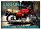 Motorrad-Legenden: SUZUKI (Wandkalender 2025 DIN A4 quer), CALVENDO Monatskalender