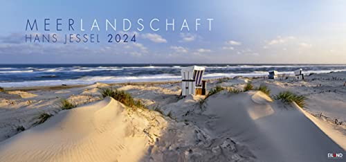 Meerlandschaft Panorama-Kalender 2024 von Hans Jessel. Großer Foto-Wandkalender XXL. Landschaften-Kalender 2024 mit atemberaubenden Panoramafotos von ... 96 x 45 cm Querformat.: Hans Jessel