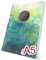 TULPE Punktraster Notizbuch: Ca. A5 „C003 Grunge“ (Vintage Softcover, Register, Punktkariertes Papier - Bullet Journal, Notizheft, Skizzenbuch, Tagebuch, Gepunktete Seiten, Dot Grid Notebook)