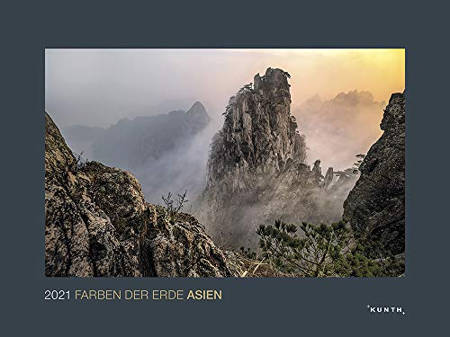 Farben der Erde Asien 2021: Wandkalender (KUNTH Wandkalender Black Edition)