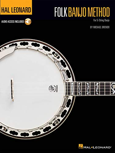 Hal Leonard Folk Banjo Method: Noten, Lehrmaterial für Banjo: For 5-String Banjo