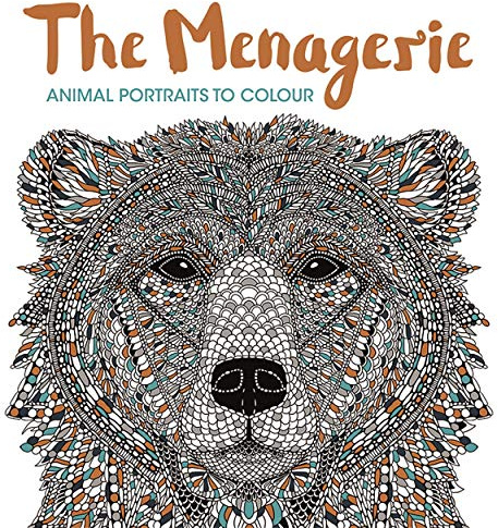 The Menagerie: Animal Portraits to Colour