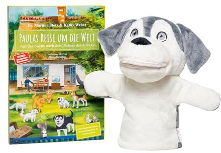 Paulas Reise um die Welt: Buch & Handpuppe