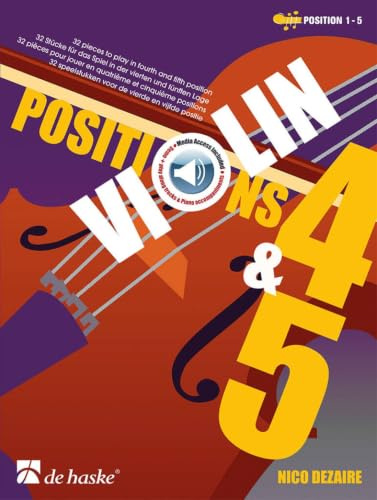 Violin Positions 4 & 5. Includes Audio Online