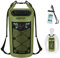 Piscifun Wasserdichter Dry Bag Rucksack 10L 20L 30L 40L Schwimmender Trocken-Rucksack mit wasserdichter Handyhülle für Wassersport - Angeln, Bootfahren, Kajakfahren, Surfen, Rafting, Geschenke für