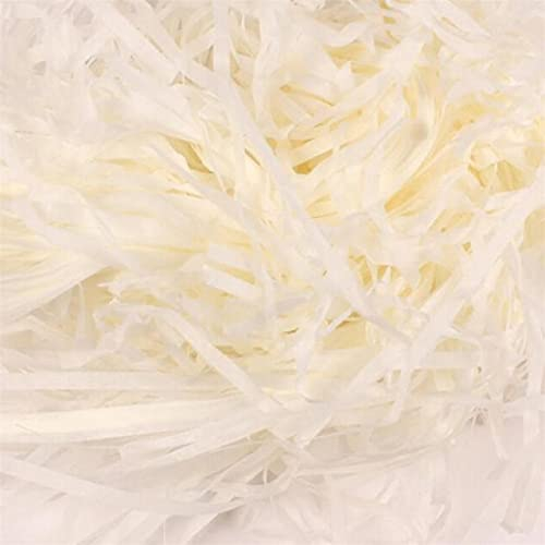 LINGP 20 g/Bolsa Confeti Paja Seca Caja de Regalos Material de Relleno Decoración de Fiesta de cumpleaños Papel Arrugado triturado DIY Papel de Rafia