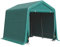 Outsunny Garage Moto per Esterno 2.4x2 m, Tenda Garage per Attrezzi in Metallo e Tessuto PE, per Moto e Biciclette, Verde