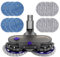 Tête de balai à franges électrique pour aspirateur Dyson V6 DC58 DC59 DC61 DC62 DC74, 1 réservoir d'eau 12 serpillères