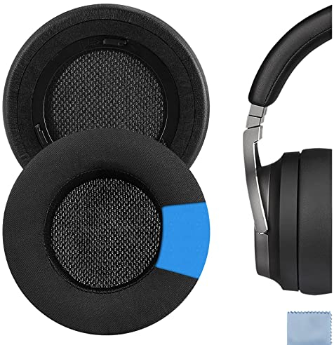 GEEKRIA Ersatz-Ohrpolster für Corsair Virtuoso RGB Wireless, SE, XT Headset, Ohrpolster, Reparaturteile (schwarz)