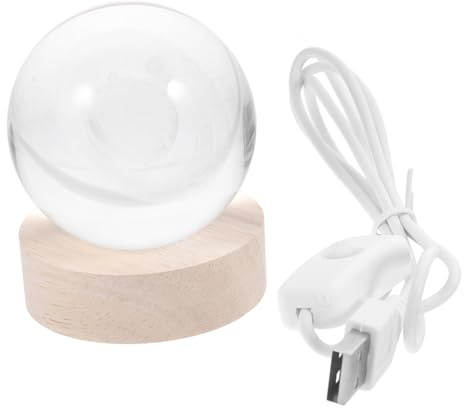 SOIMISS Mond Tischlampe Schreibtischlampe LED Leselampe Nachtlampe Space Theme Nachtlicht mit Sonnensystem Sternen USB Kabel Ornament für Wohnzimmer Schlafzimmer Zuhause Büro Tischdeko Geschenk