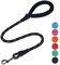 VIVAGLORY Hundeleine Roperex Leine Hund, Hundeleine Führleine mit Gepolstertem Griff & Schlaufe für Hausleine Joggingleine, Extra Stark & Starke für Hunde, 90 x 1.2cm, Schwarz