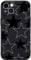 Wihytec Black&White Star Phone Case for iPhone 14 PRO MAX Stars Case Cover Green Liquid Silicone Soft Gel Rubber Anti-Scratch Durable Girly Women Matte Phone Case Microfiber Lining